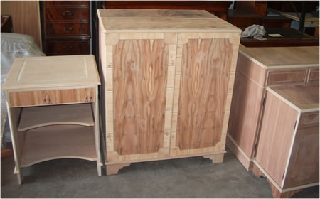 Selection of Bespoke Office Cabinets including Computer Stacker